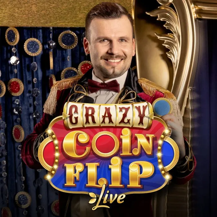 Crazy Coin Flip, juego en vivo de Evolution